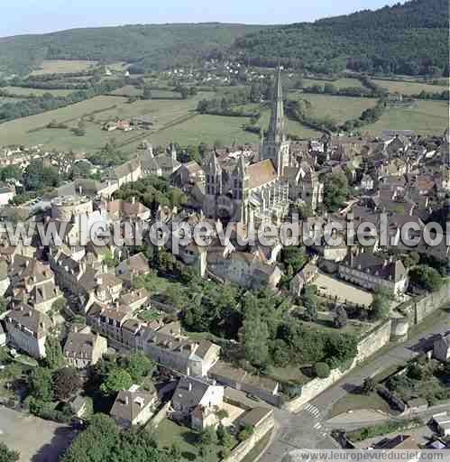 Photo aérienne de Autun Photo aérienne de Autun