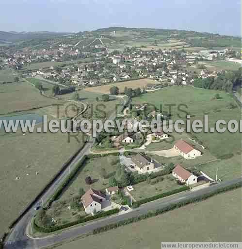 Photo aérienne de Saint-Gengoux-le-National