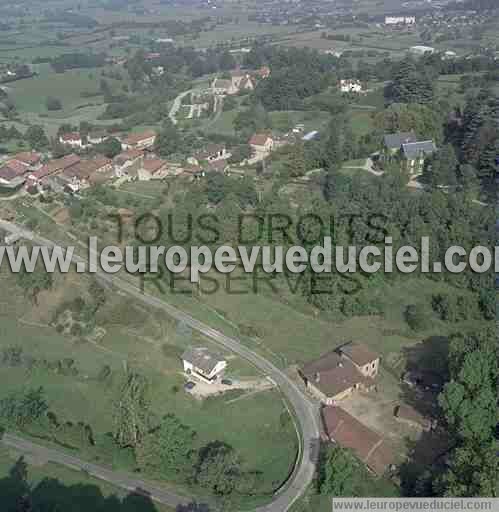 Photo aérienne de Champagnat