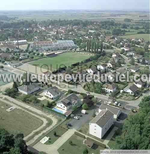 Photo aérienne de Pierre-de-Bresse