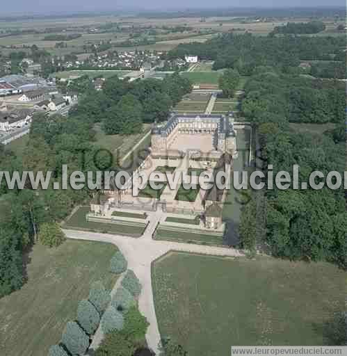 Photo aérienne de Pierre-de-Bresse