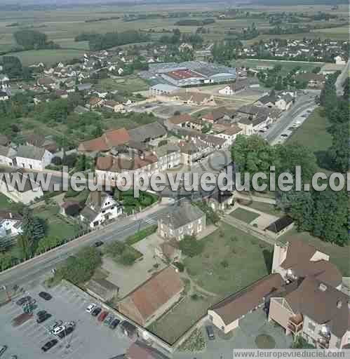 Photo aérienne de Pierre-de-Bresse