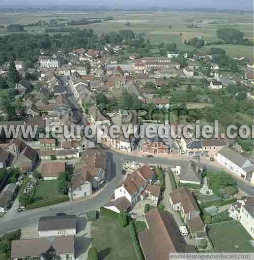 Photo aérienne de Pierre-de-Bresse