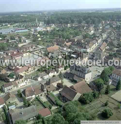 Photo aérienne de Pierre-de-Bresse