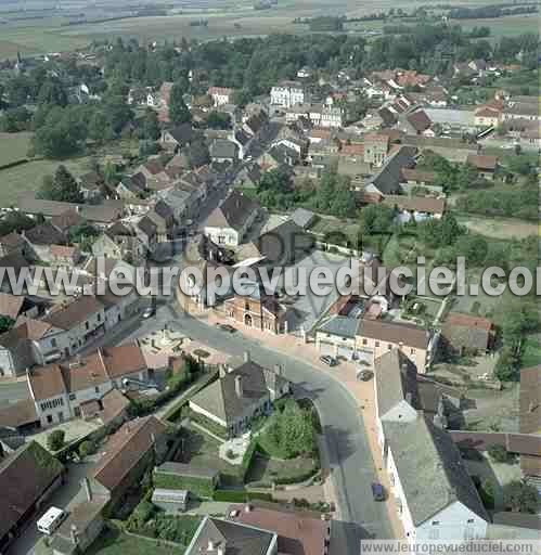 Photo aérienne de Pierre-de-Bresse