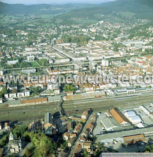 Photo aérienne de Saint-Di-des-Vosges