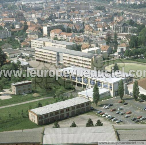 Photo aérienne de Sarrebourg