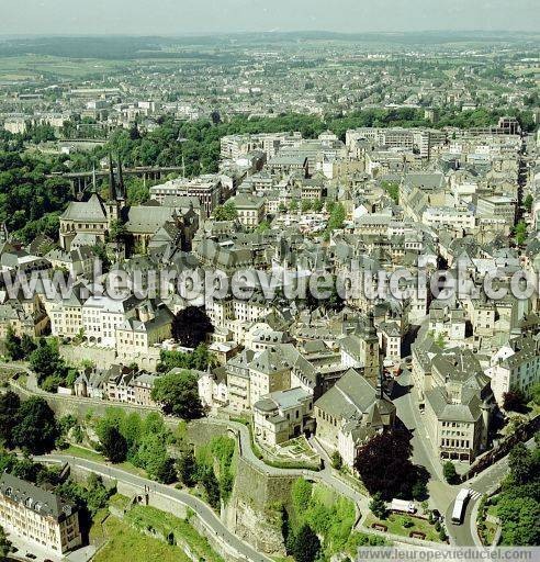 Photo aérienne de Luxembourg