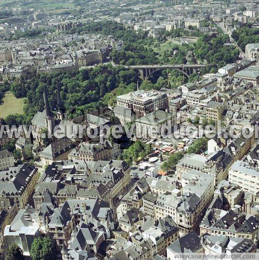 Photo aérienne de Luxembourg