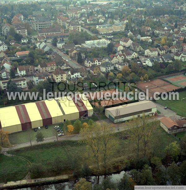 Photo aérienne de Sarreguemines