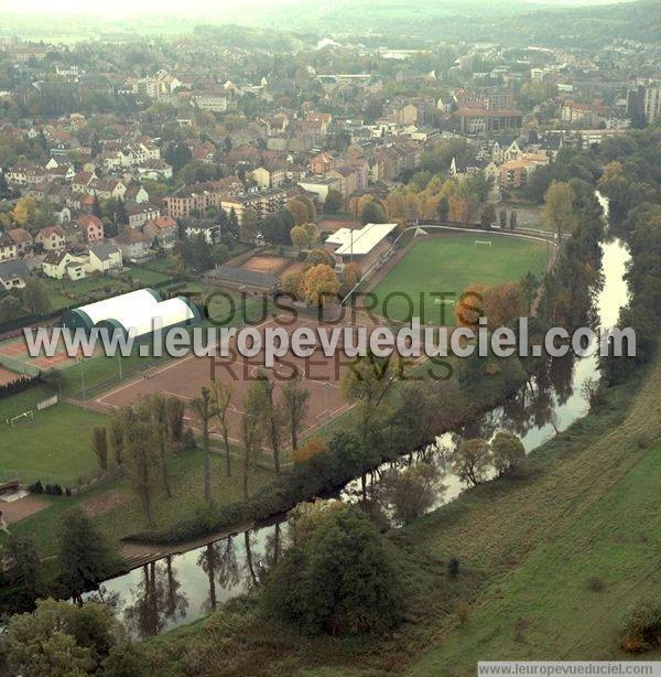 Photo aérienne de Sarreguemines