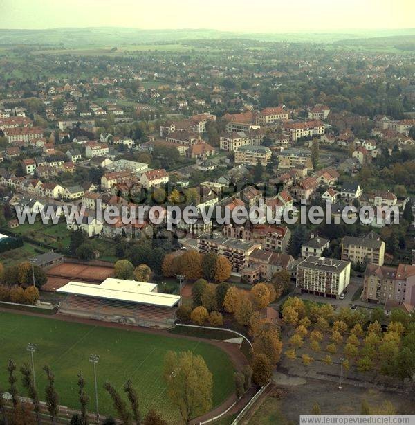 Photo aérienne de Sarreguemines