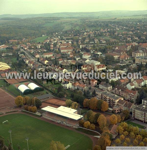 Photo aérienne de Sarreguemines