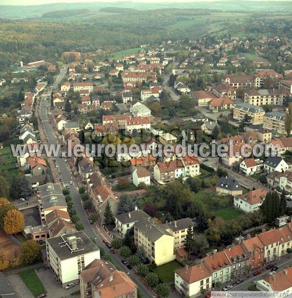 Photo aérienne de Sarreguemines