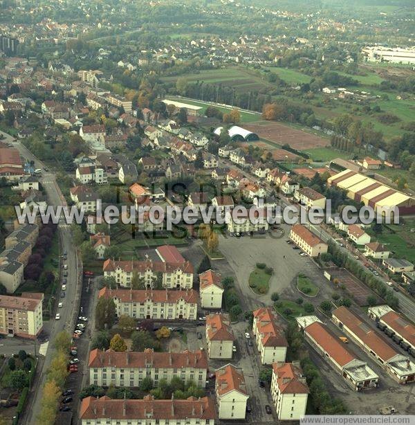 Photo aérienne de Sarreguemines