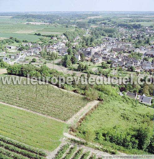 Photo aérienne de Saint-Paterne-Racan