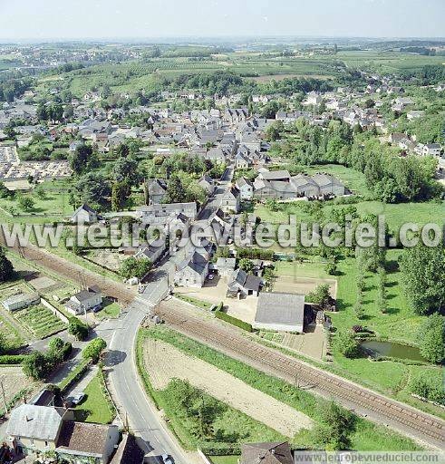 Photo aérienne de Saint-Paterne-Racan