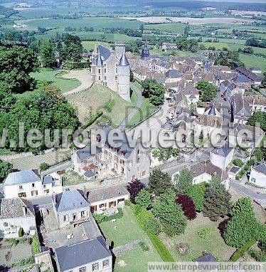 Photo aérienne de Montmirail