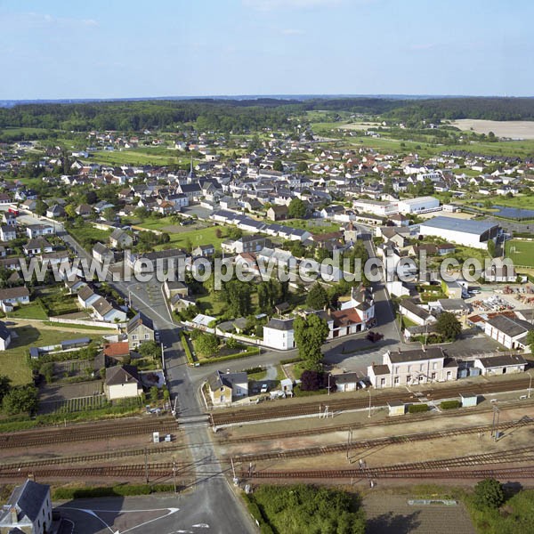 Photo aérienne de Aubign-Racan