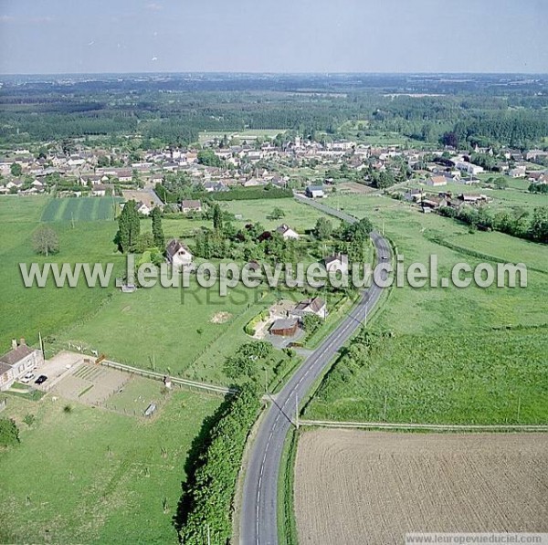 Photo aérienne de Pontvallain