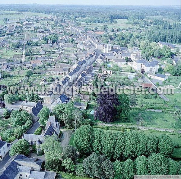 Photo aérienne de Pontvallain