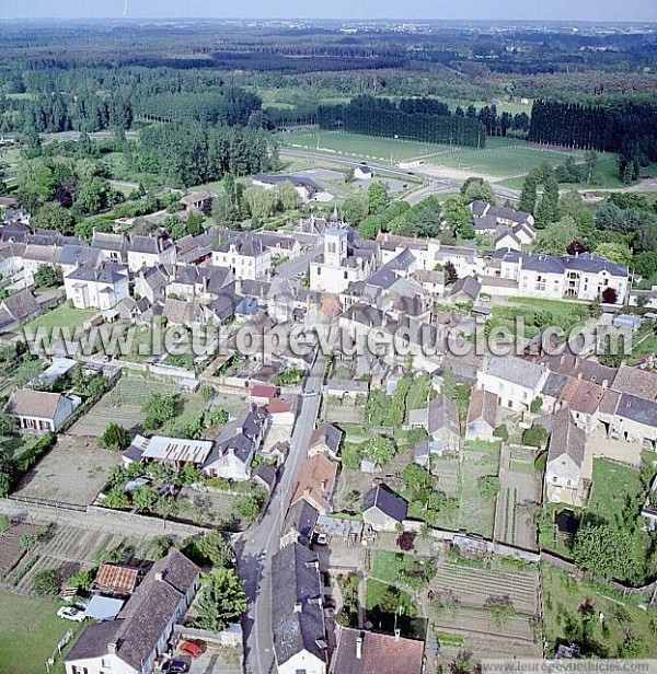 Photo aérienne de Pontvallain