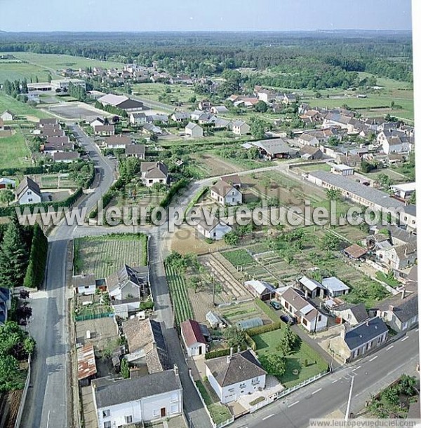 Photo aérienne de Pontvallain