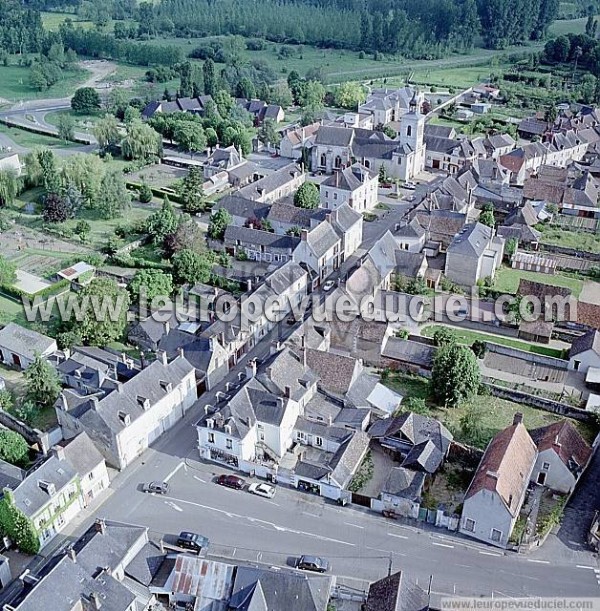 Photo aérienne de Pontvallain