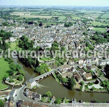 Photo aérienne de Fresnay-sur-Sarthe