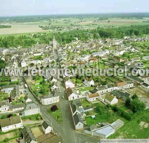 Photo aérienne de Noyen-sur-Sarthe