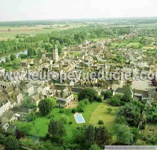 Photo aérienne de Noyen-sur-Sarthe