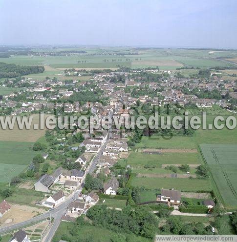 Photo aérienne de Michery