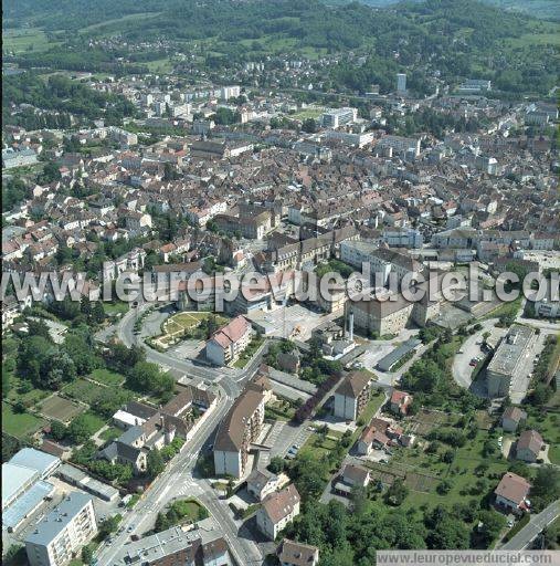 Photo aérienne de Lons-le-Saunier