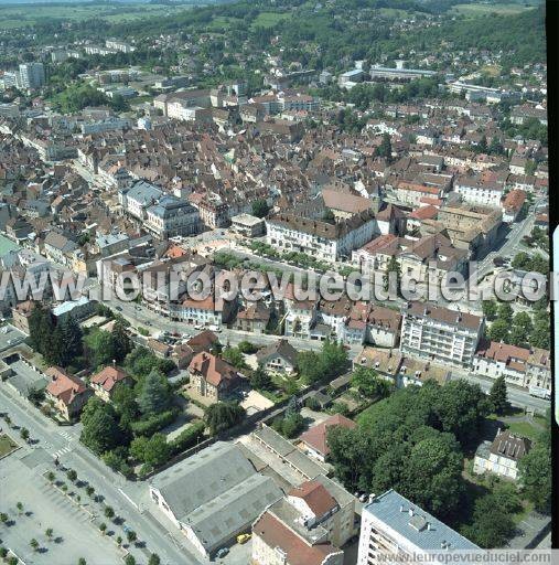 Photo aérienne de Lons-le-Saunier