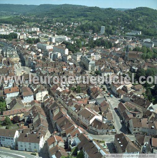 Photo aérienne de Lons-le-Saunier