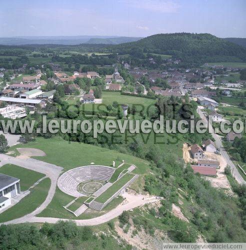 Photo aérienne de Crotenay