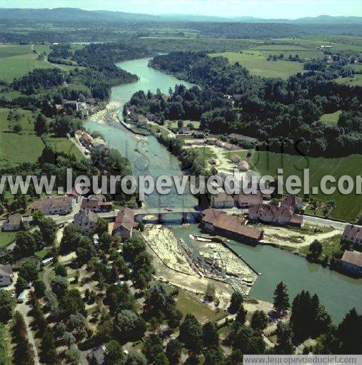 Photo aérienne de Pont-de-Poitte