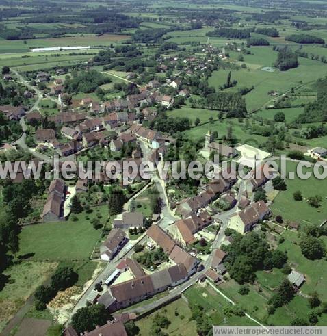 Photo aérienne de Cesancey