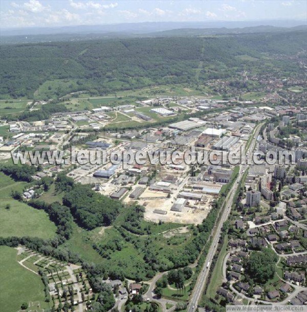 Photo aérienne de Lons-le-Saunier