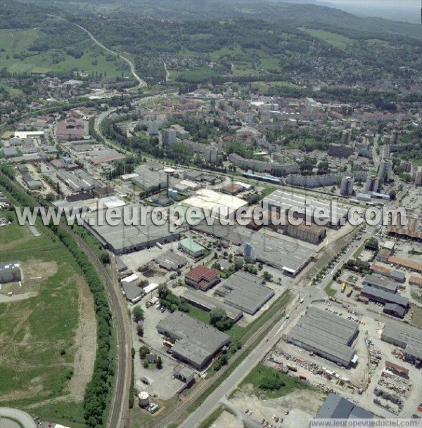 Photo aérienne de Lons-le-Saunier