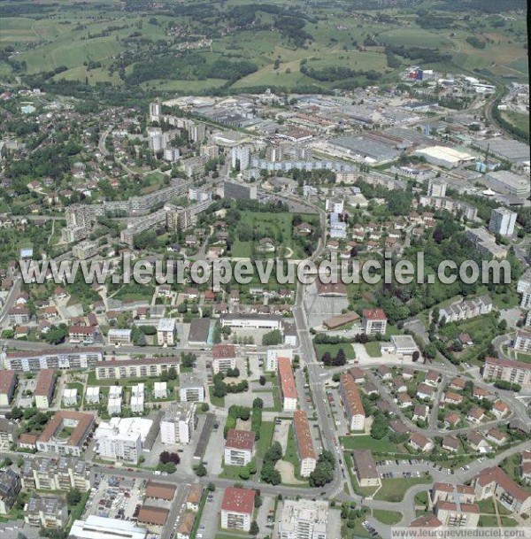 Photo aérienne de Lons-le-Saunier