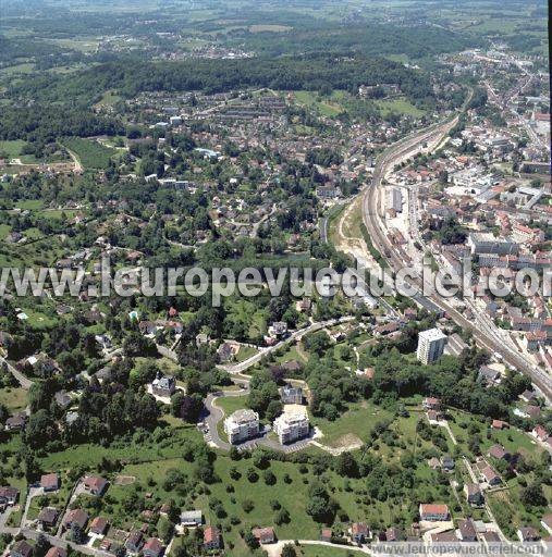 Photo aérienne de Lons-le-Saunier