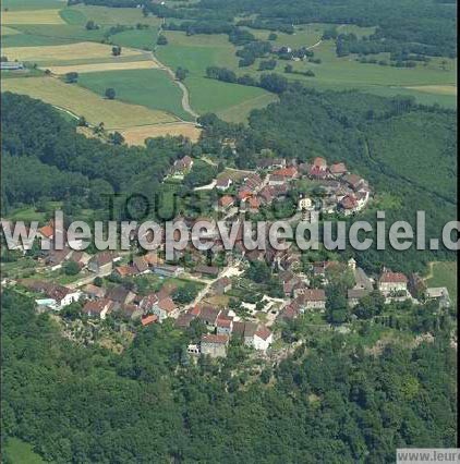 Photo aérienne de Chteau-Chalon