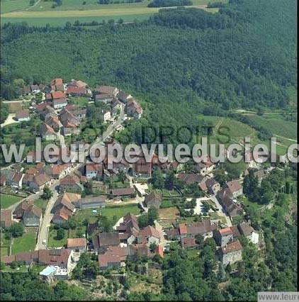 Photo aérienne de Chteau-Chalon