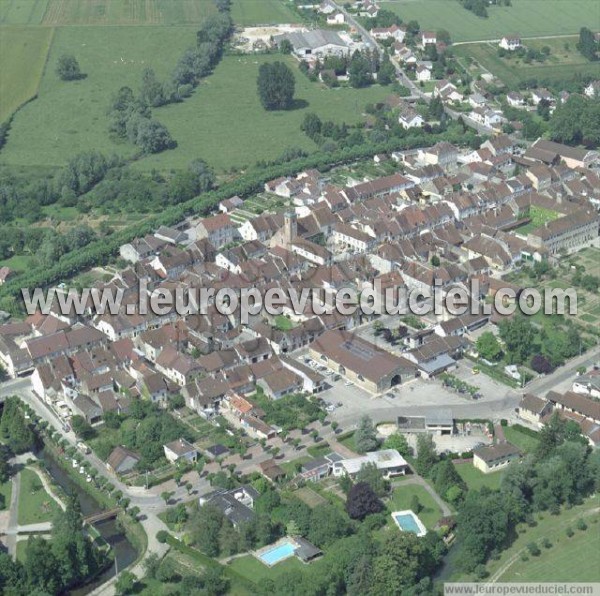 Photo aérienne de Bletterans