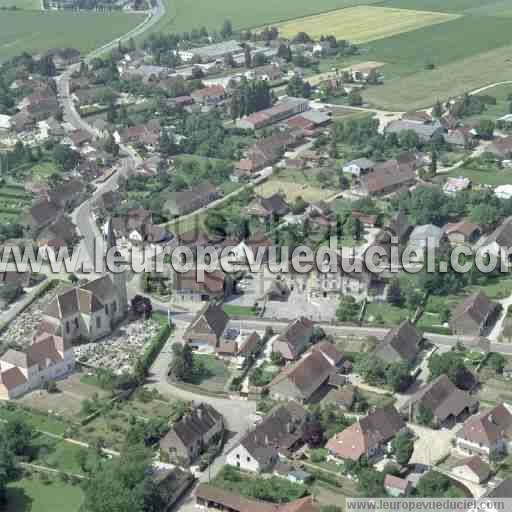 Photo aérienne de Villevieux