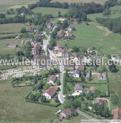 Photo aérienne de Larnaud