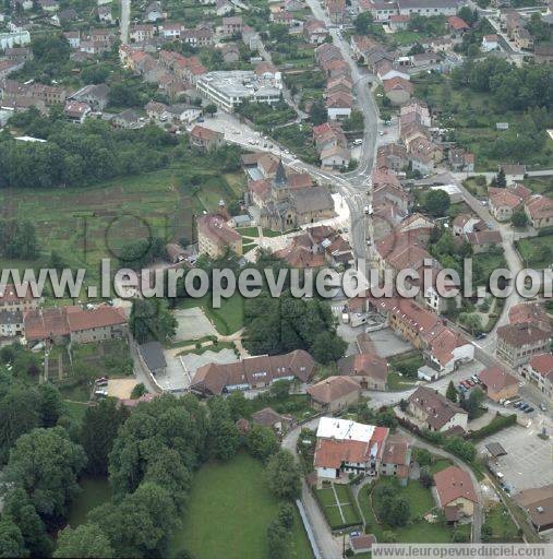 Photo aérienne de Saint-Lupicin