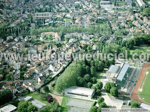 Photo aérienne de Saint-Denis