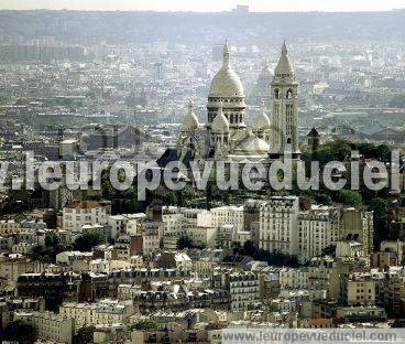 Photo aérienne de Paris